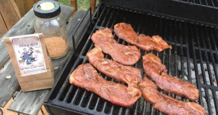 Grilled Pork Loin Chops