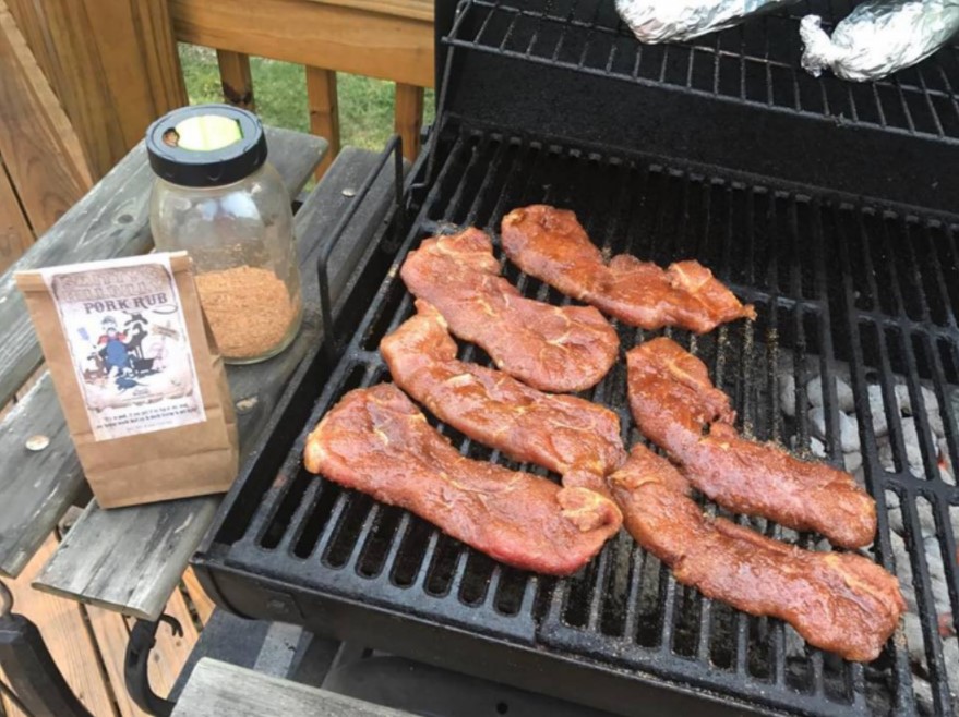 Grilled Pork Loin Chops